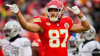 Chiefs' Kelce says he'll play until 'wheels fall off'