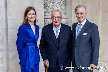 Belgian Princess dons royal blue at Albert II birthday