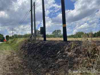 Gunfire hits Duke Energy equipment, causing oil leak and fire in Durham