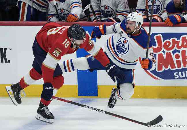 Oilers’ Carrick fined for slash on Kulikov in Game 2 of Stanley Cup final