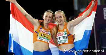 Magistrale Femke Bol euforisch na EK-goud en brons Cathelijn Peeters: ‘Nederland moet hier niet aan gaan wennen’