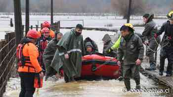La emergencia que provocó el desborde del Río Pichilo en Arauco