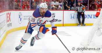 Edmonton Oilers forward Sam Carrick fined for slash on Panthers defenceman Dmitry Kulikov