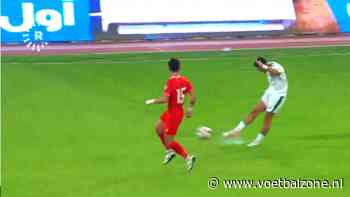 SC Heerenveen-verdediger Hussein Ali scoort op schitterende wijze voor Irak in WK-kwalificatieduel met Vietnam