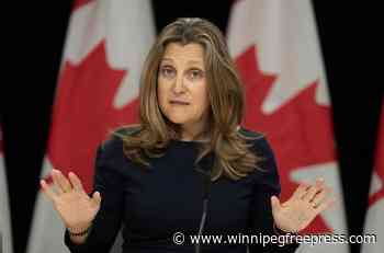 Freeland to oilsands: Tax credit nearly law, time to start building carbon capture