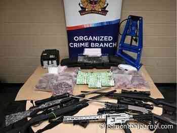 Leduc man facing 13 charges after police seize nearly $1.5M in drugs, weapons