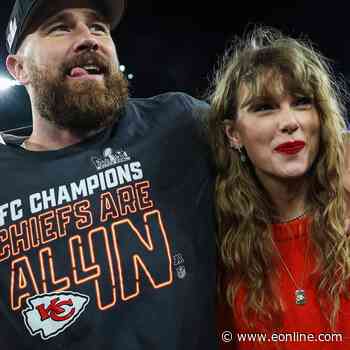 Travis Kelce Adorably Shakes Off "Personal" Taylor Swift Question