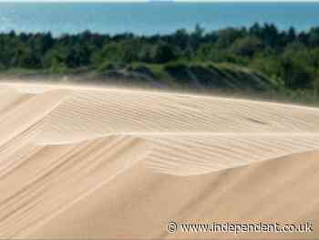 Boy, 12, is rescued by bystanders after being buried in 5ft deep hole in sand dune for 14 minutes