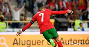 Fenomenale Cristiano Ronaldo blijft maar scoren en bezorgt Portugal goed gevoel richting EK