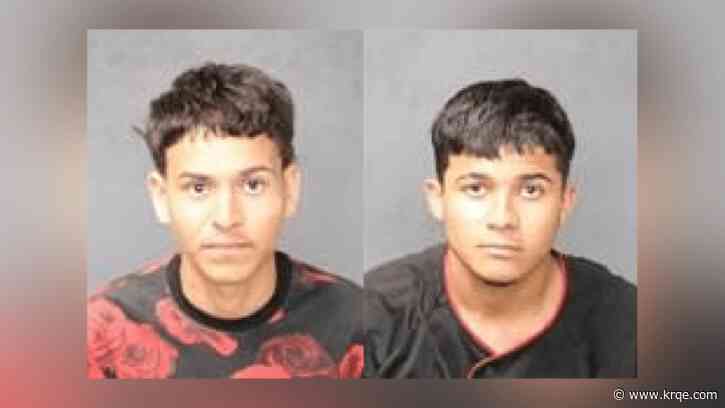 Albuquerque police arrest two men suspected of shooting from a vehicle