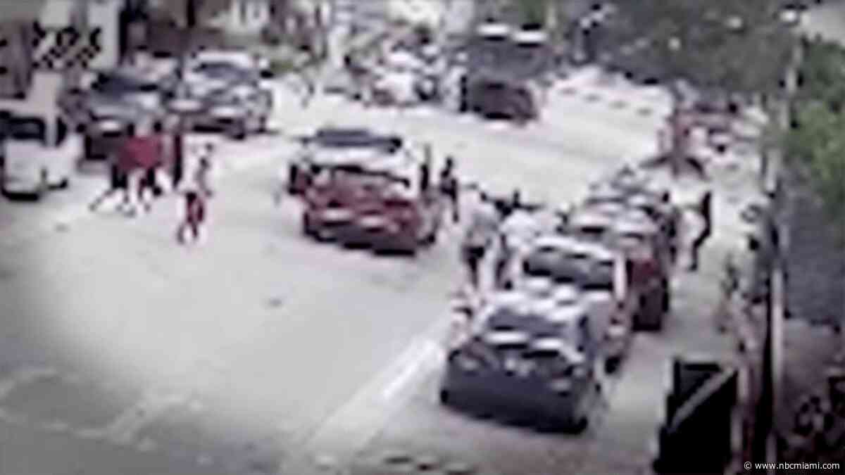 New video shows alleged drugged suspect crashing into Miami officer