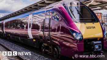 Trains strike shopping trolleys dumped on rail line