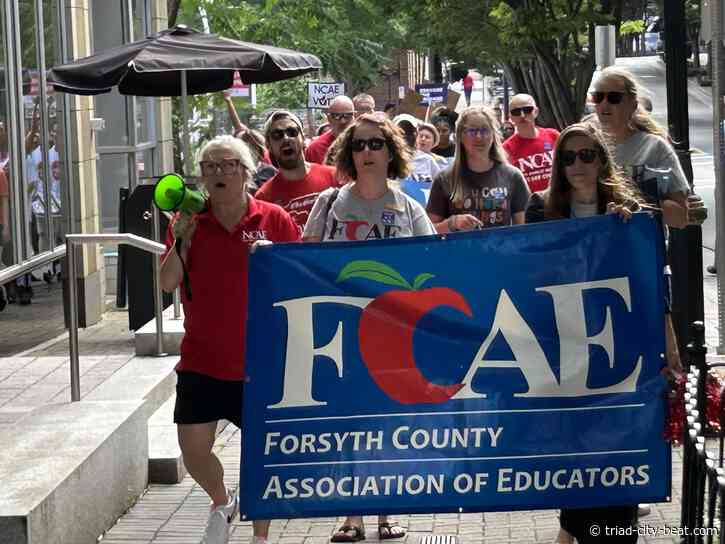 Activists and educators in Guilford and Forsyth counties push for increased funding for public schools in county budgets