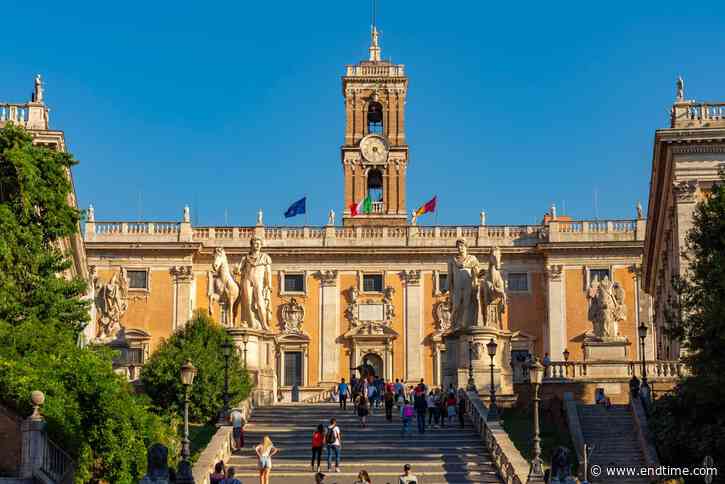 Pope Francis reflects on Roman Empire in visit to ancient Capitoline Hill