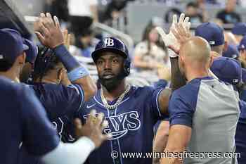 Rays LF Arozarena scratched due to right hamstring tightness