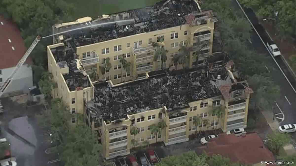 Miami building with roots going back a century reduced to charred wood and ashes