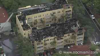 Miami building with roots going back a century reduced to charred wood and ashes