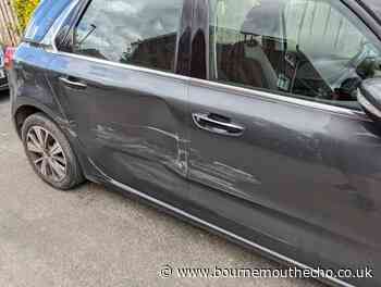 Car written off after Wimborne folk festival hit-and-run