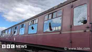 Heritage railway's train targeted by vandals