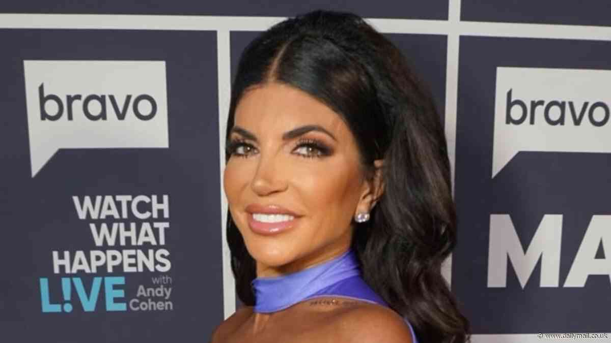 Teresa Giudice gets roasted for wearing a sheer purple catsuit on WWHL: 'What in the blades of glory is this'