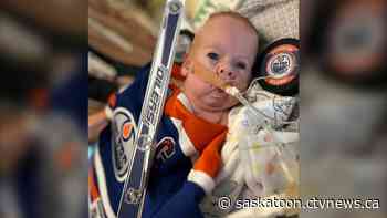 'Very nice distraction': Canada's smallest Oilers fan inspires hope in Saskatchewan