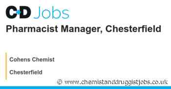 Cohens Chemist: Pharmacist Manager, Chesterfield