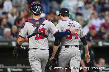 Mateo returns to the Baltimore lineup and hits a 3-run homer to lead the Orioles over Atlanta 4-0