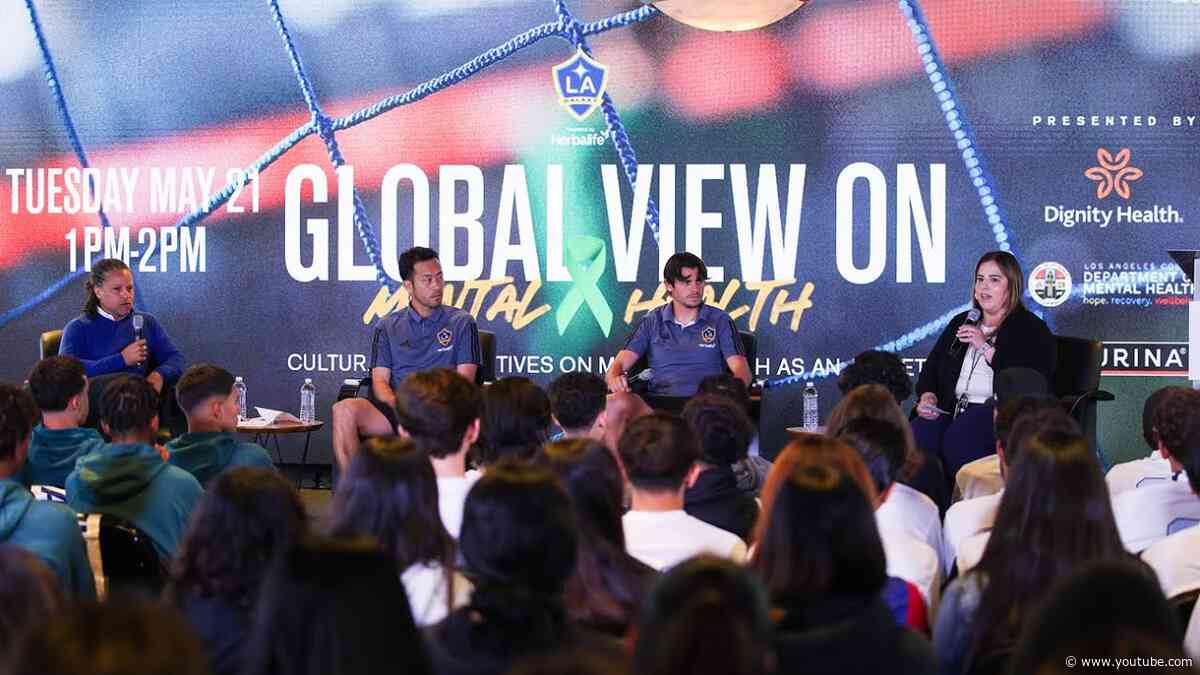 Global View On Mental Health with the LA Galaxy