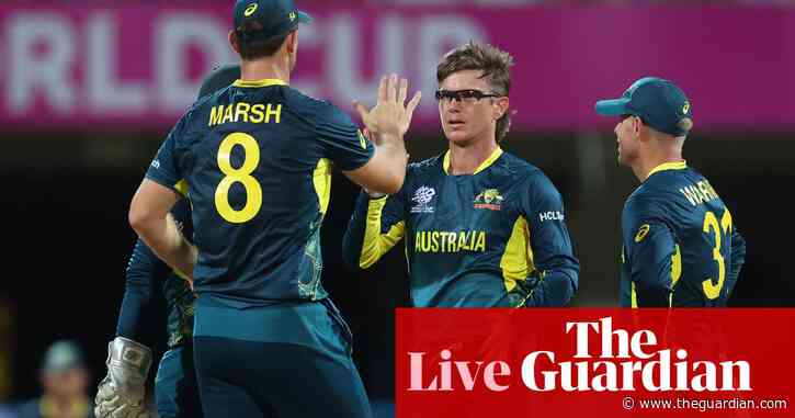 T20 World Cup 2024: Australia chase 72 to beat Namibia – live