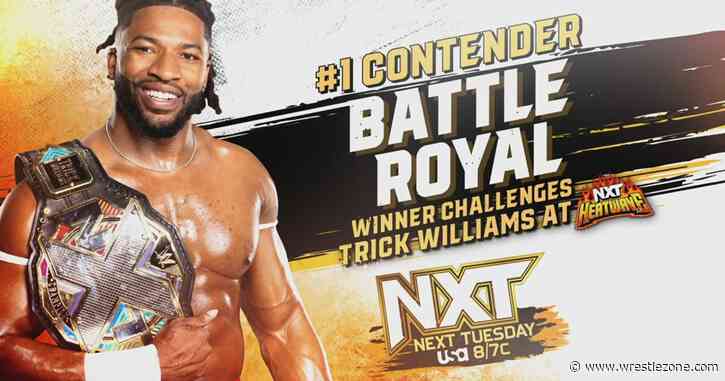 25-Man Battle Royal, NXT Women’s North American Title Bout Set For 6/18 WWE NXT