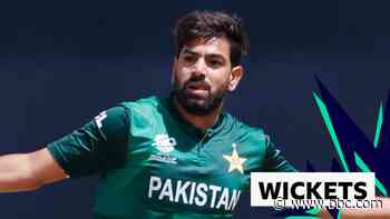 Rauf strikes twice in same over for Pakistan