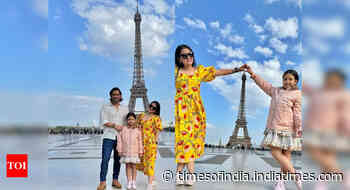 Sakshi Dhoni's Parisian outing with MS Dhoni