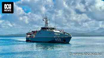 Fiji Navy patrol boat gifted by Australia runs aground on maiden voyage