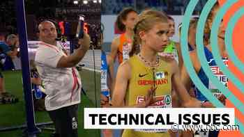 False start in the 10,000m? Starter battles technical problems in European final