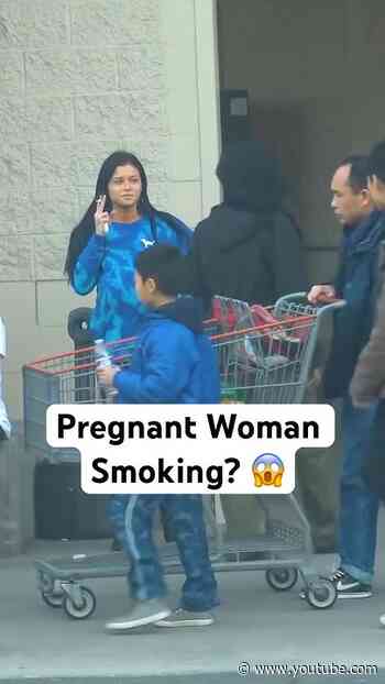 Would you Stop a Pregnant Woman from Smoking? #JoeySalads #Shorts #Parenting