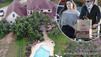 Reclusive Matthew Newton and his American wife Catherine Schneiderman's $2.2m Texas ranch revealed - after actor breaks his silence over rumours couple have split