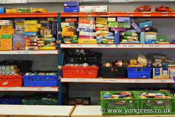 York: 120 per cent rise in use of Trussell Trust foodbank