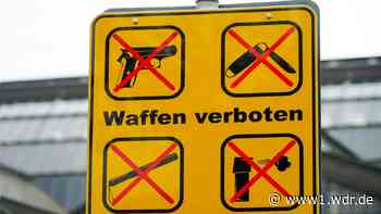 Erste dauerhafte Waffen-Verbotszone in NRW