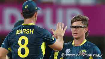 In a spin! Four wickets from Adam Zampa guides ruthless Aussies to emphatic nine-wicket win against minnows Namibia at T20 World Cup