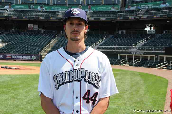 New IronPigs pitcher Blaine Knight thought his baseball career was over. Then the Phillies called.