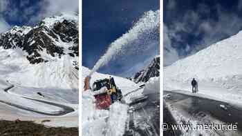 Lawinen an Timmelsjoch & Stilfser Joch: Schneemassen verhindern Öffnung der Alpenpässe