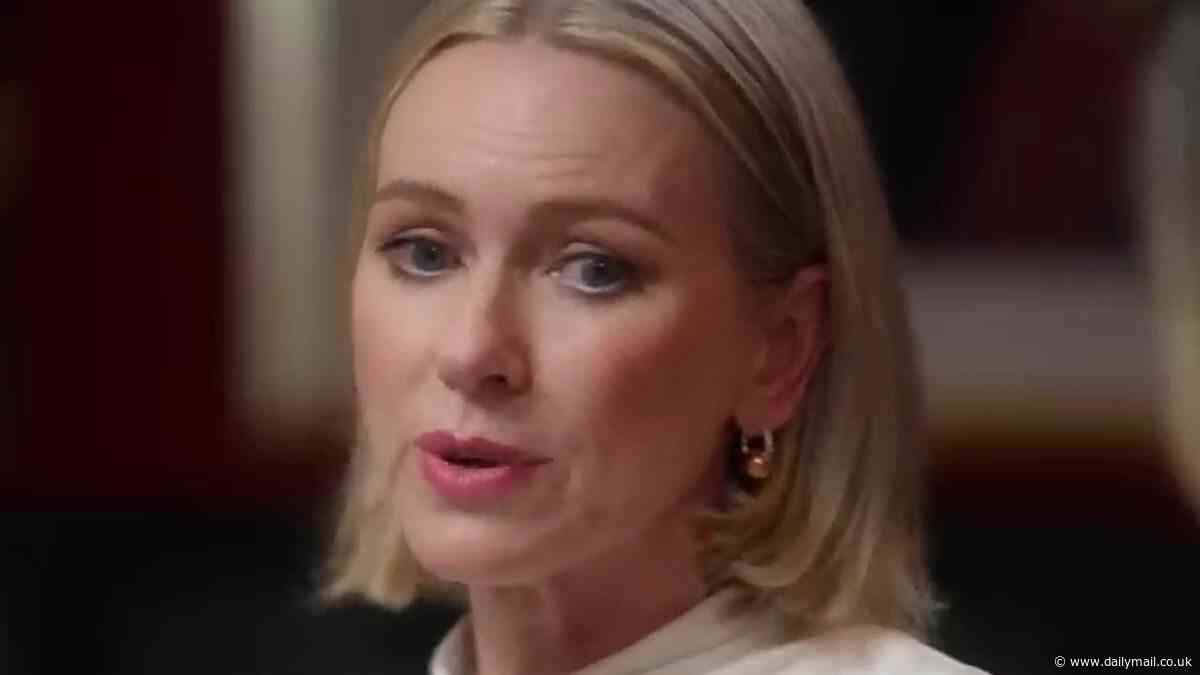 Naomi Watts says she feared she would never act again and would not be considered 'sexy' after finding out she was going through menopause in her early forties