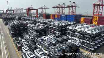 Zölle: EU-Kommission will offenbar Strafzölle von bis zu 25 Prozent für chinesische E-Autos