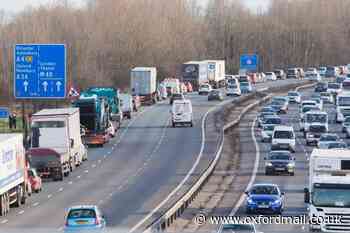 M40 death: Woman struck by lorry after entering carriageway