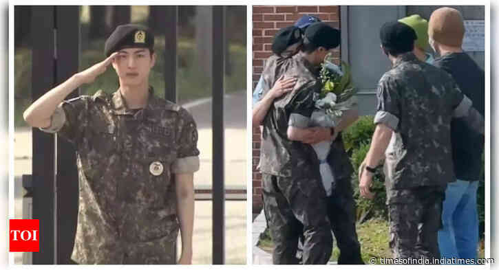 BTS reunites as Jin completes military service- WATCH