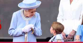 Prince Louis' pressing question for late Queen at her final Trooping the Colour