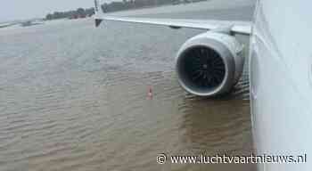 In beeld: luchthaven Palma de Mallorca tijdelijk dicht door extreme regenval