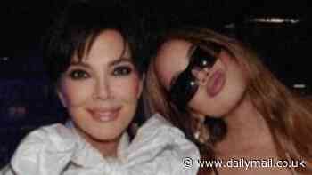 Khloe Kardashian declares Kris Jenner her 'queen' as she cozies up to the family matriarch at Janet Jackson concert