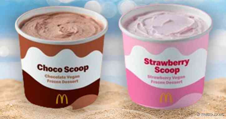 McDonald’s just dropped a new vegan dessert that’s like ‘summer in a scoop’