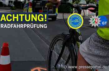 POL-GT: Fahrradprüfung an der Grundschule Neißeweg